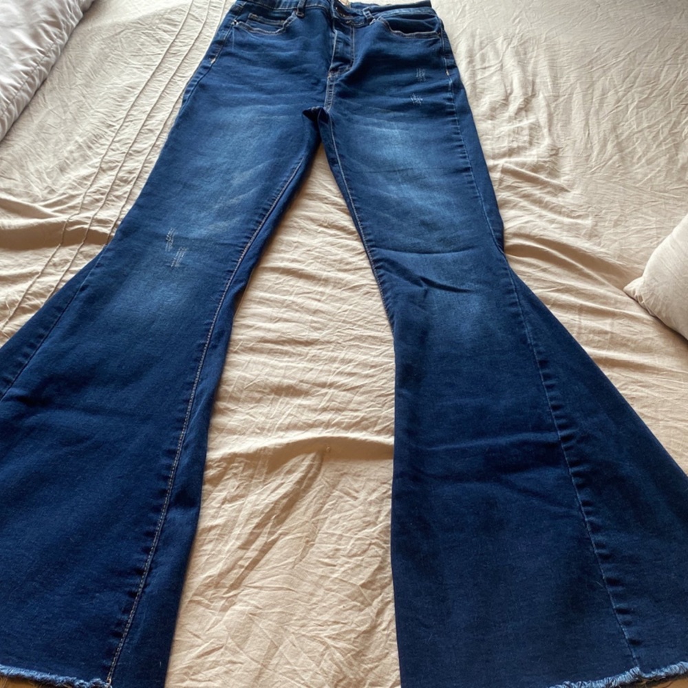 Bell bottom jeans